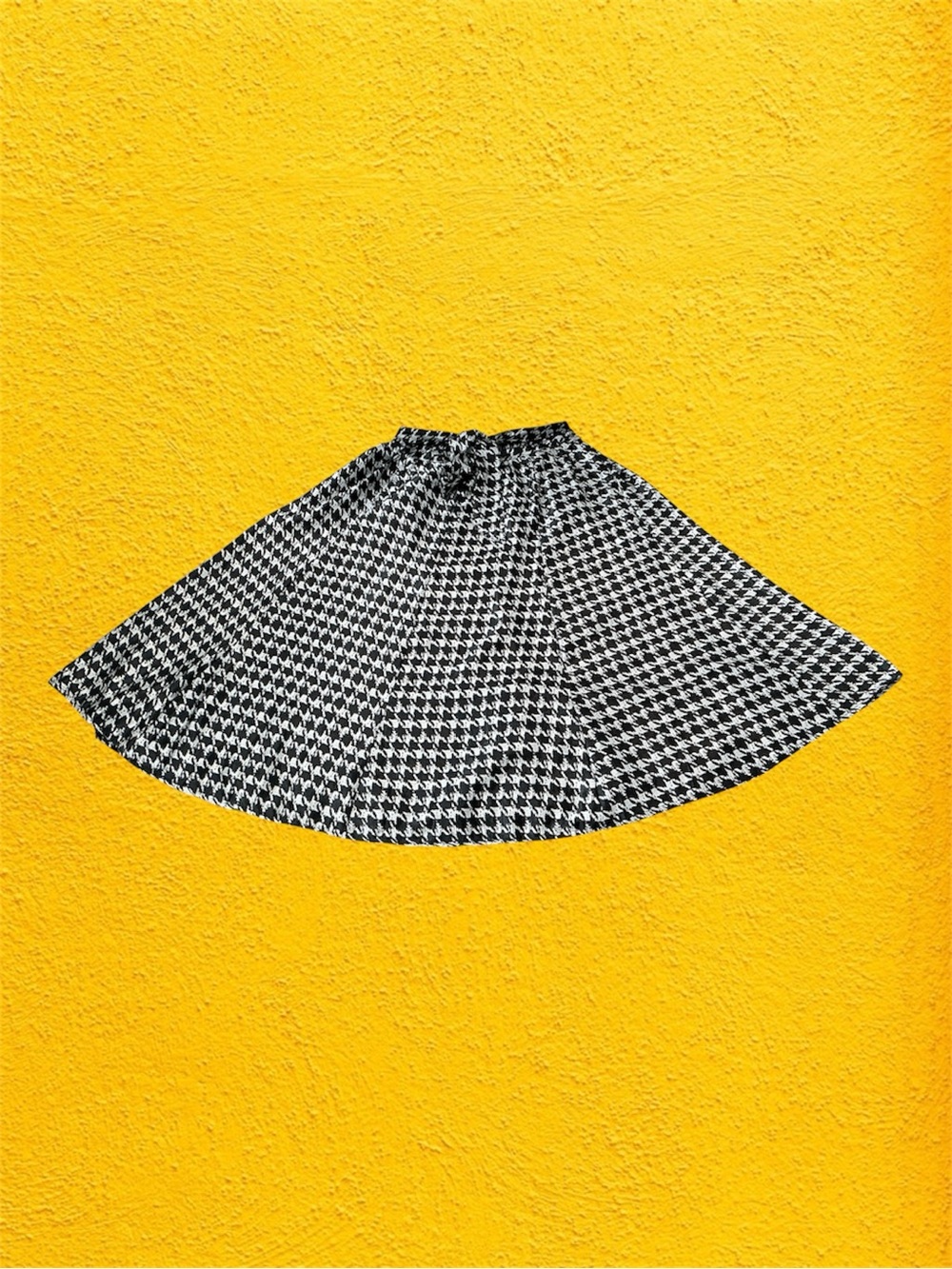 Truly 4 You High-Waist Houndstooth Women’s Midi Skirt Office Chic Skirt EUC- PXL - Picture 11 of 13